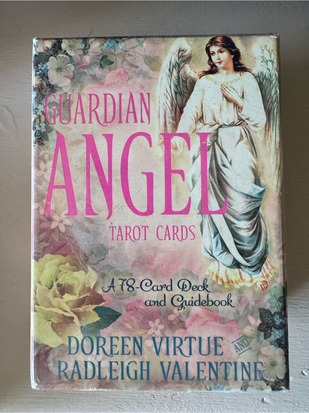 Guardian Angel Tarot Cards by Doreen Virtue — Pink Accent Deck